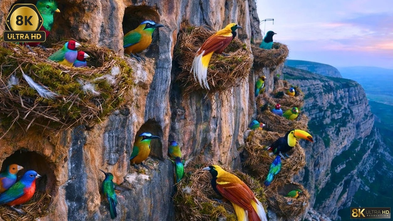 Las Aves que Superan a los Ingenieros Humanos – Nidos que Parecen Imposibles