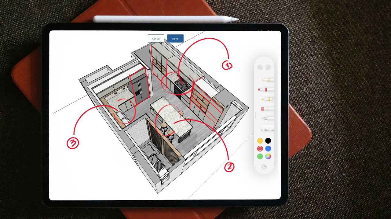 Diseña CON tu cliente y el Ipad I SketchUp Ipad & Morpholio Trace🚀