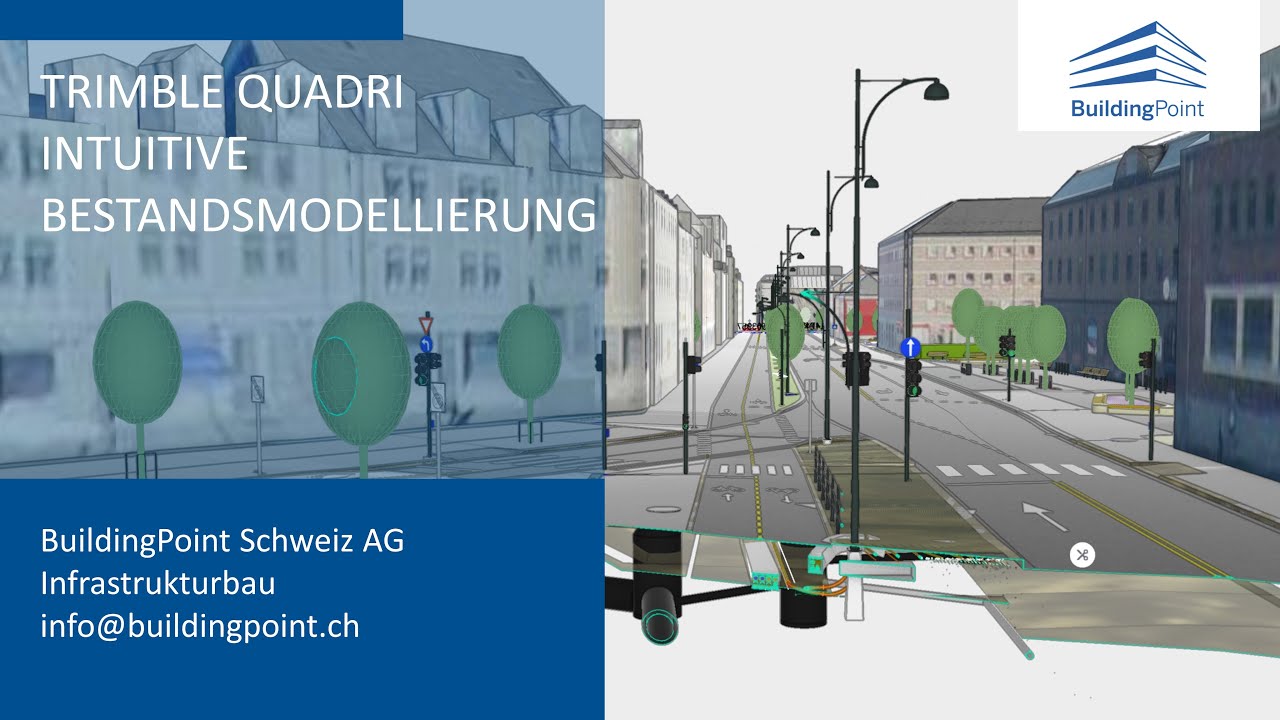 Trimble Quadri - Intuitive Bestandsmodellierung