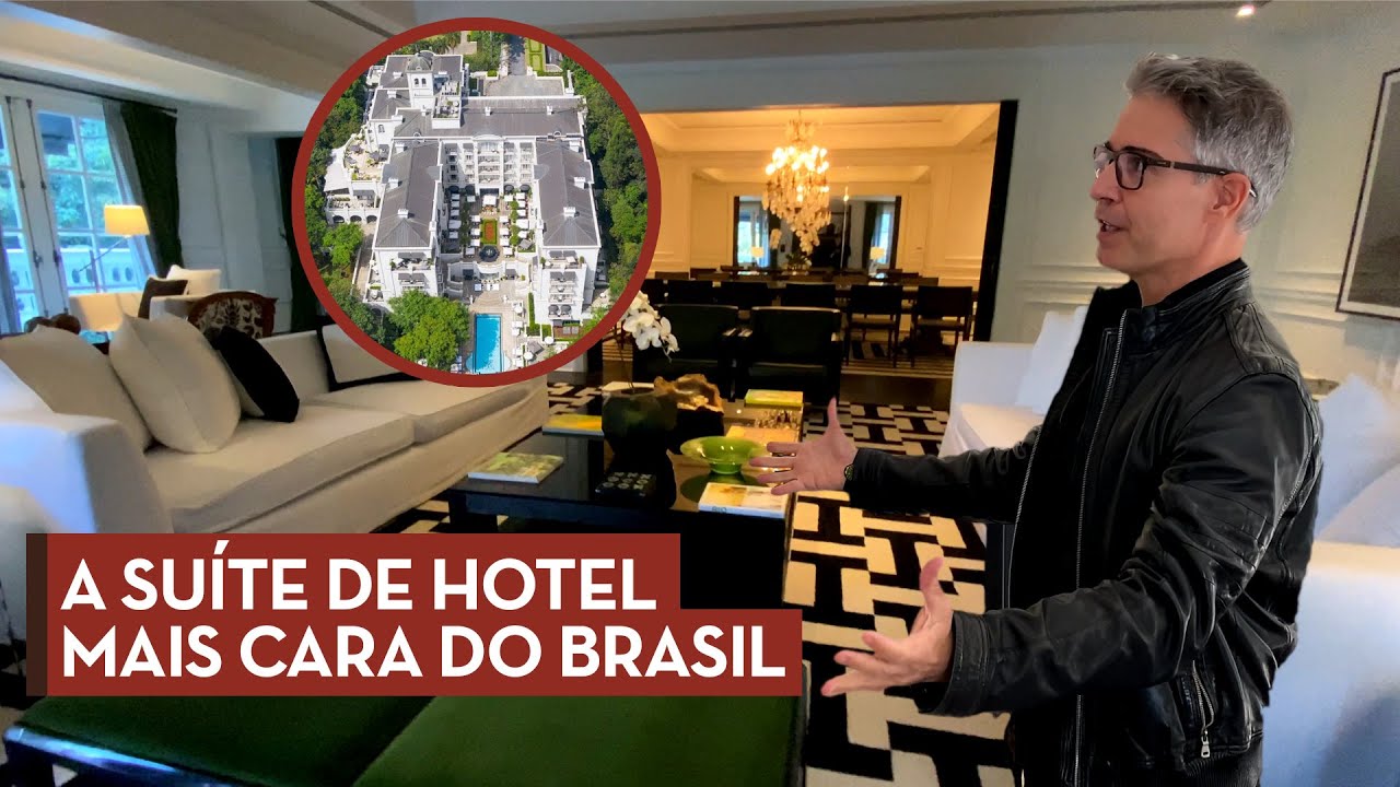 A SUÍTE MAIS CARA DO BRASIL (536 METROS QUADRADOS!) NO HOTEL PALÁCIO TANGARÁ, EM SÃO PAULO (CORTE)