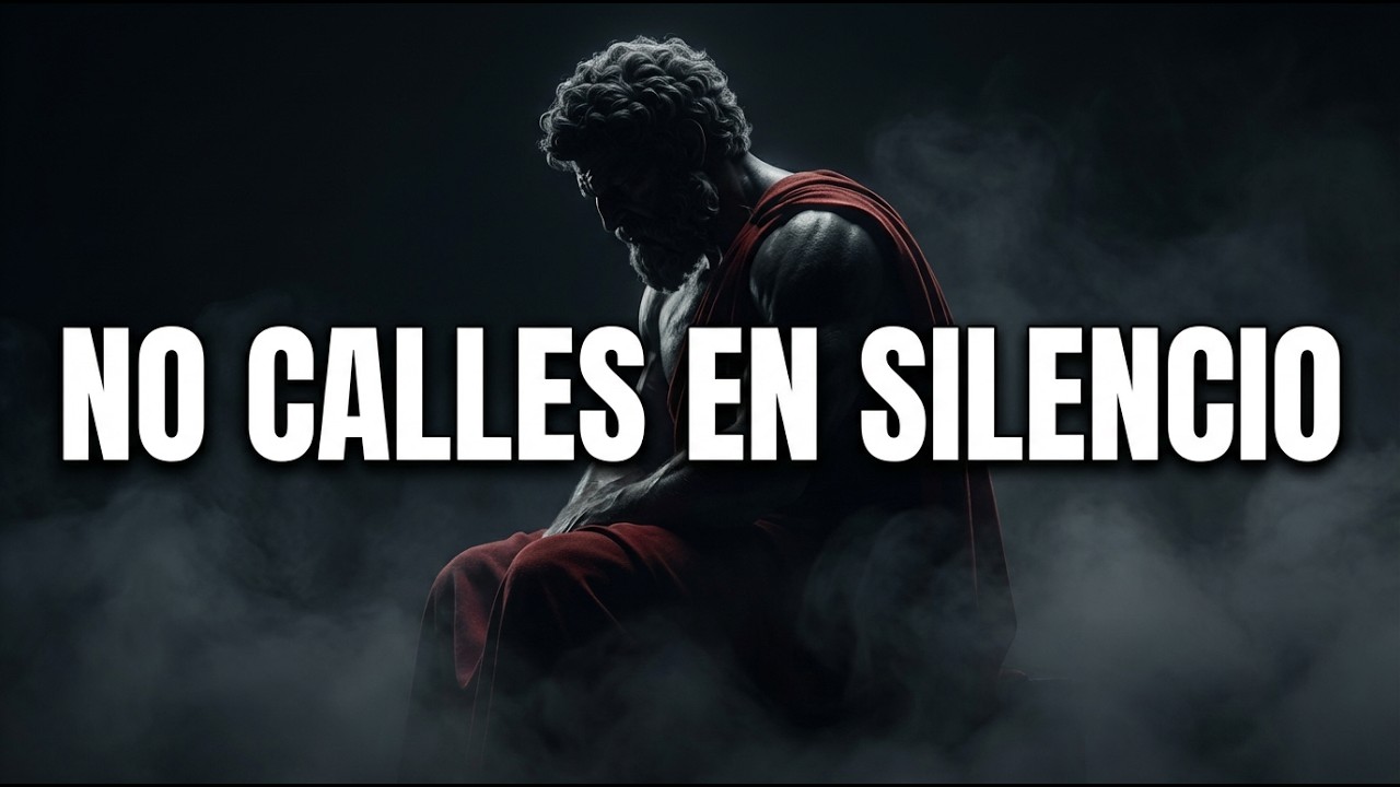 Lo que cargas en silencio est&aacute; destruy&eacute;ndote. Su&eacute;ltalo | ESTOICISMO
