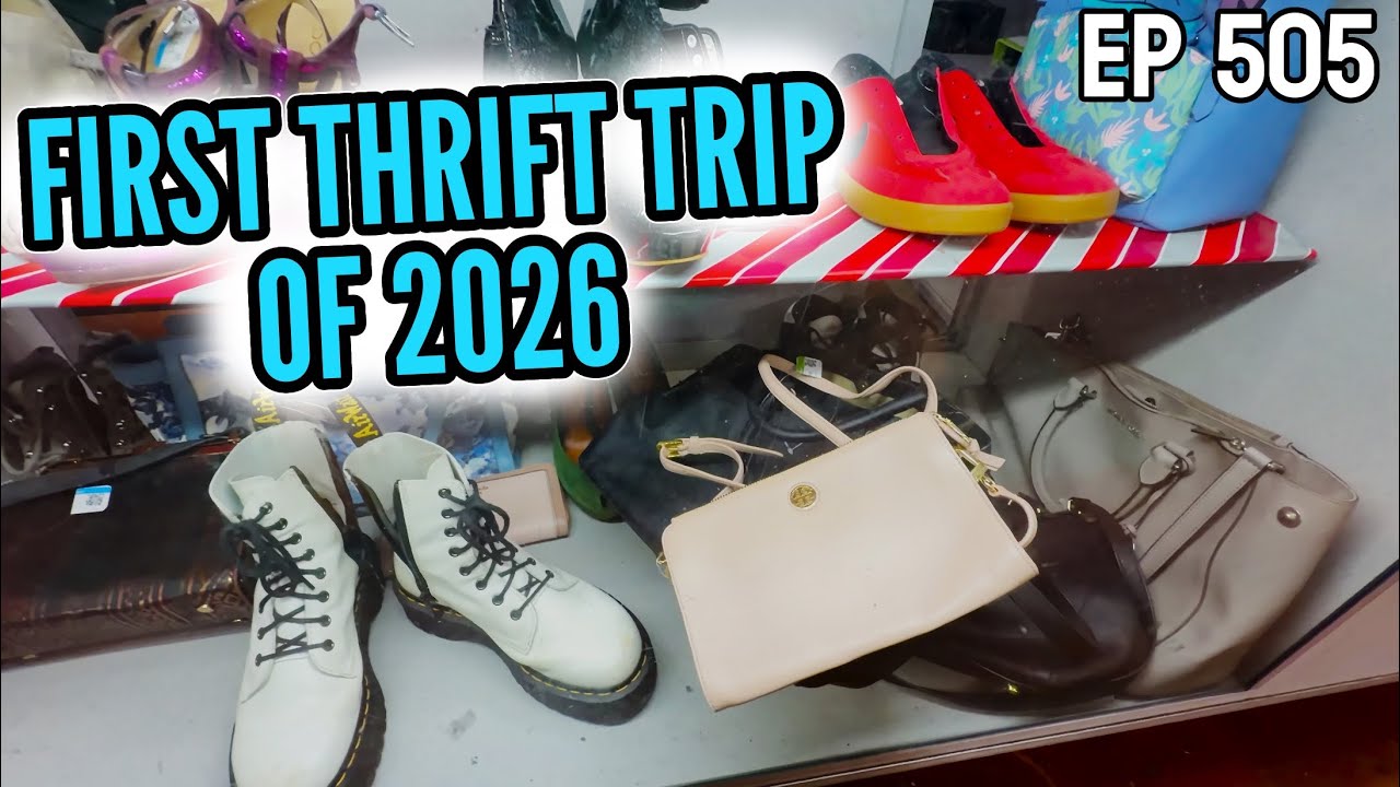 Первая поездка в секонд-хенд в 2026 году! Эпизод 505