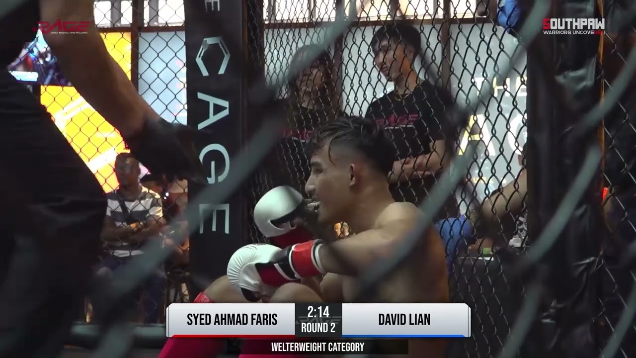 RAGE MMA 9th December 2023 -  Syed Ahmad Faris vs David Lian