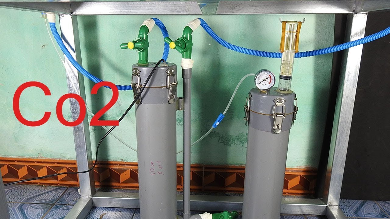 Aquarium model 4 - How to make Co2 for aquarium - [Piece of Paper]
