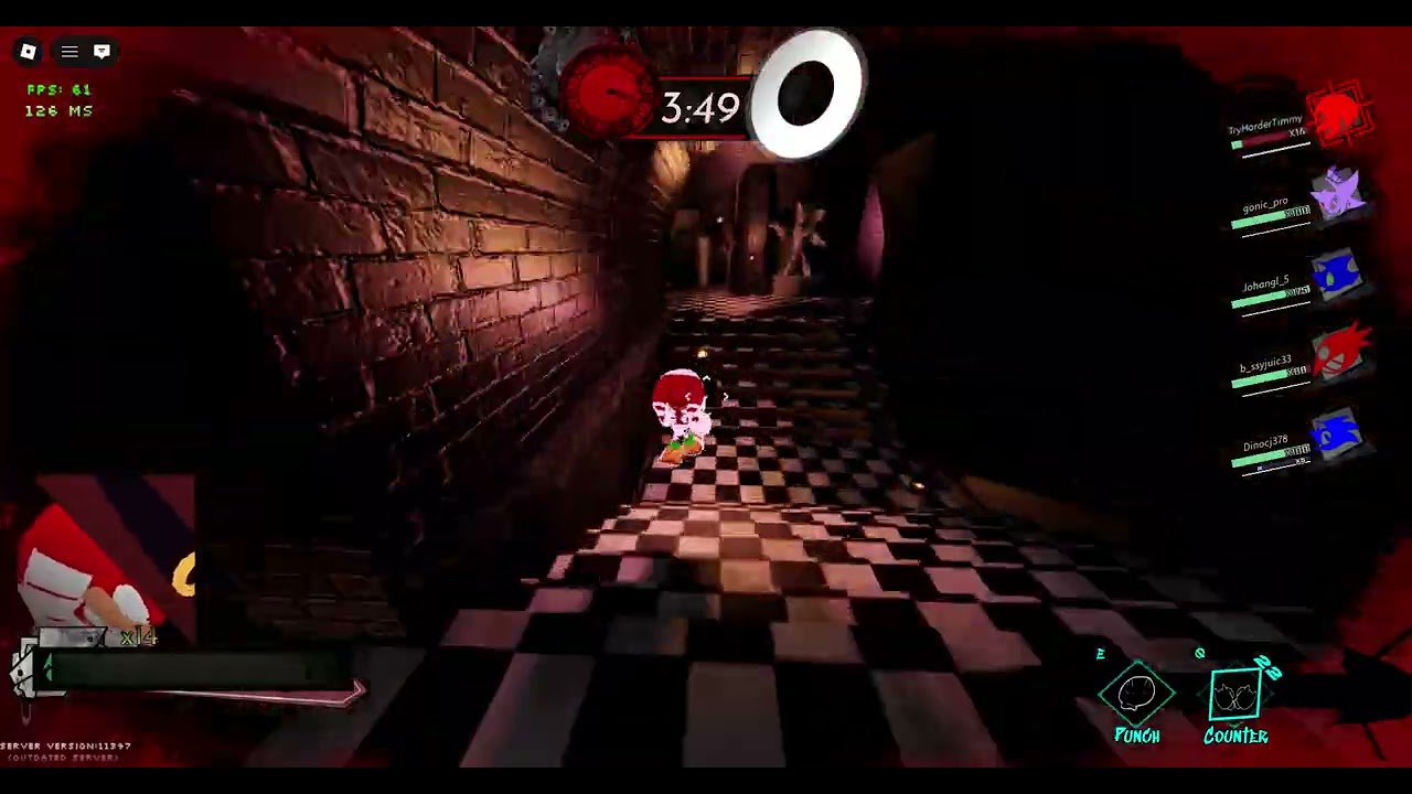 salty survivor turns into a targeting killer (Outcome Memories Knuckles gameplay)