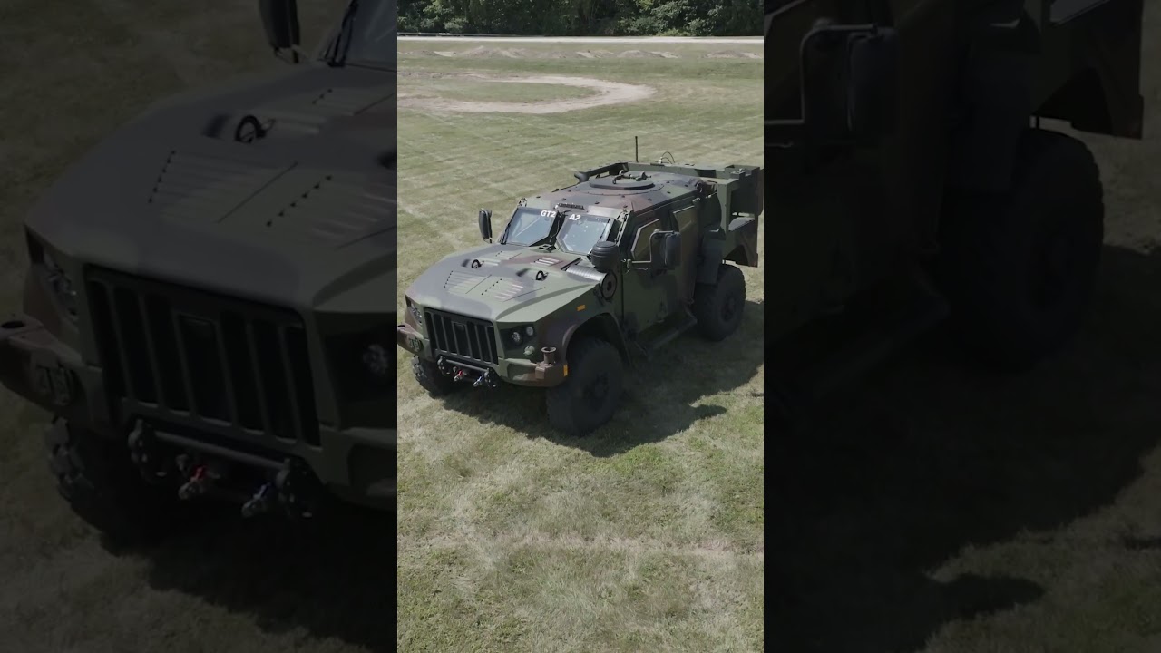 The all-new JLTV A2 can handle ALL the elements 🌧️ #AMGeneral #JLTV #Army #Marines #Military