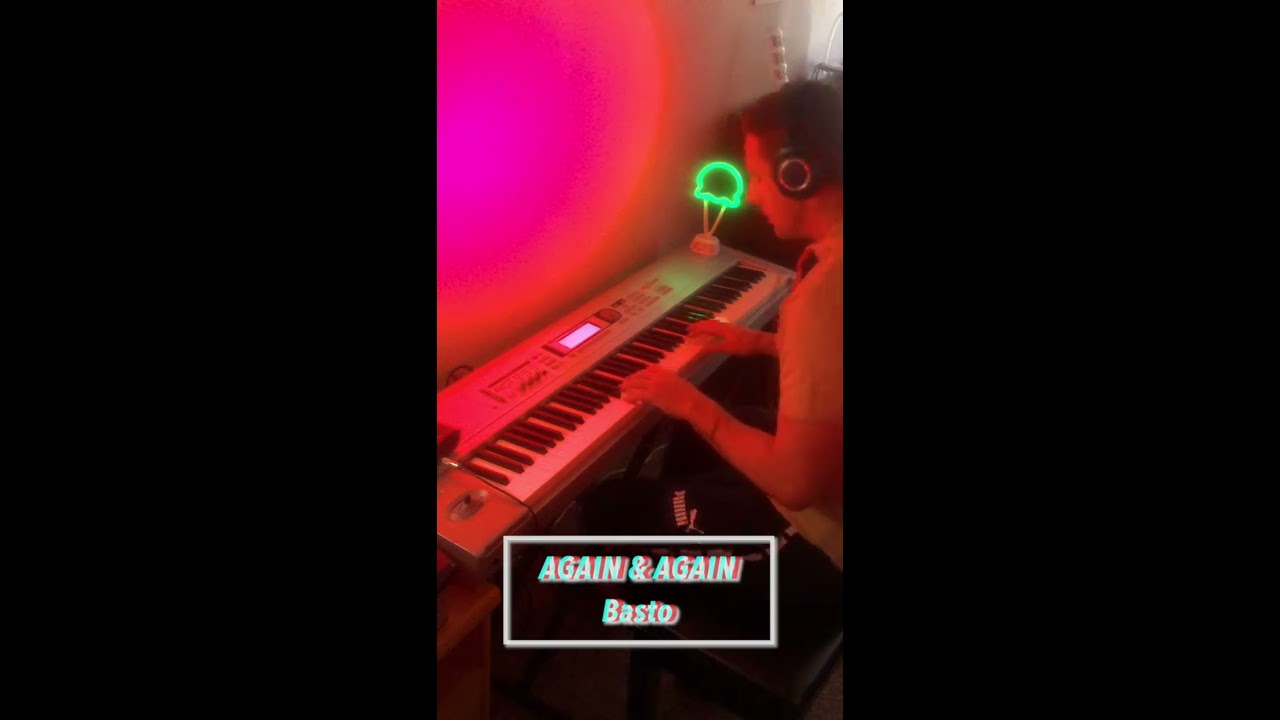 Basto - Again and Again Piano Cover by Ryan Scott