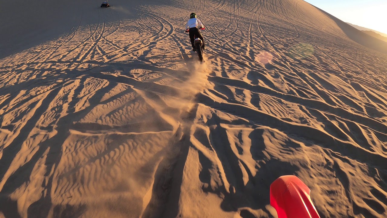 Honda CRF450L ripping Dumont Dunes!!