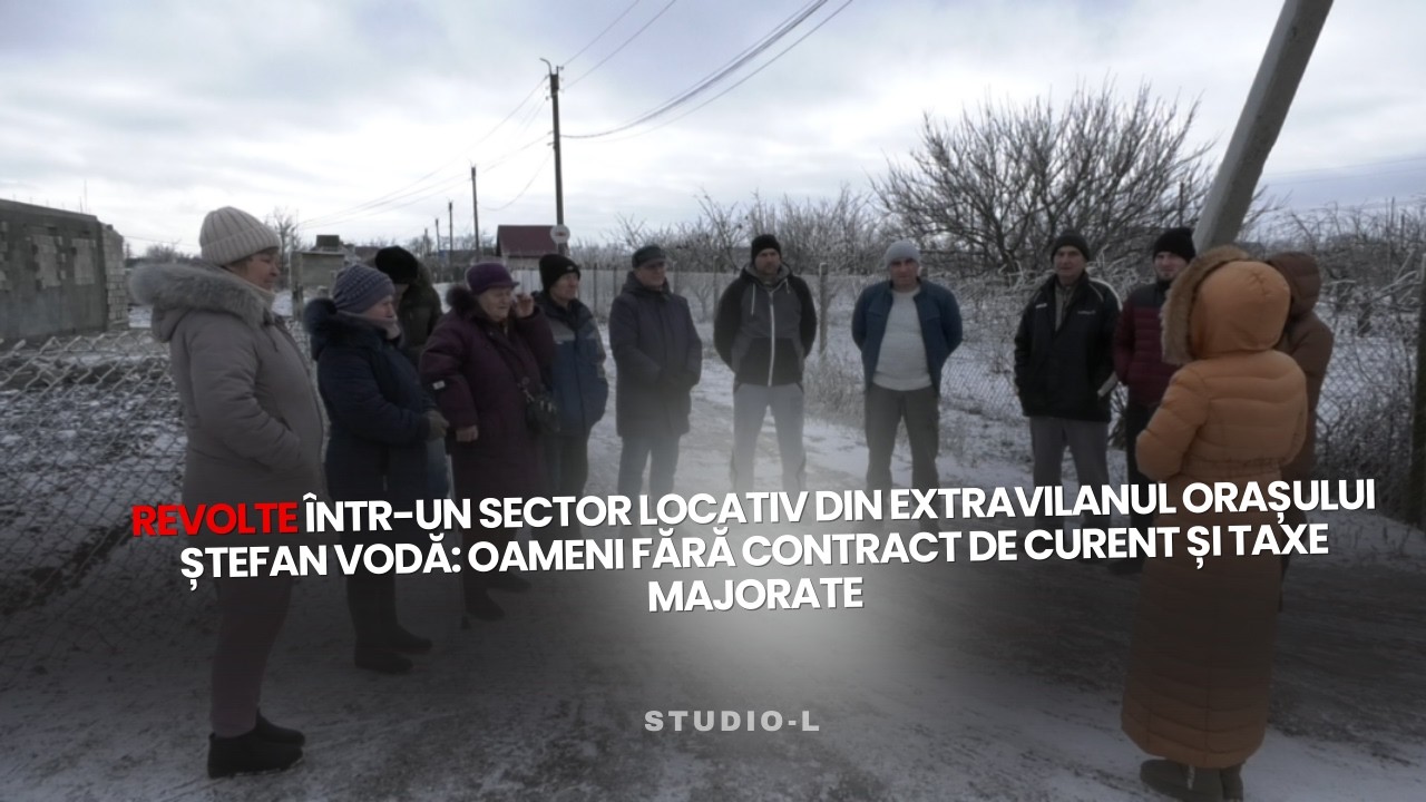 Revolte într-un sector locativ din extravilanul orașului Ștefan Vodă... Vezi nemulțumirile oamenilor