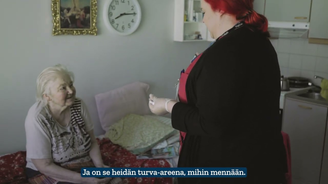 Siun soten kotihoito mahdollistaa ikääntyneen oman näköisen elämän omassa kodissaan.
