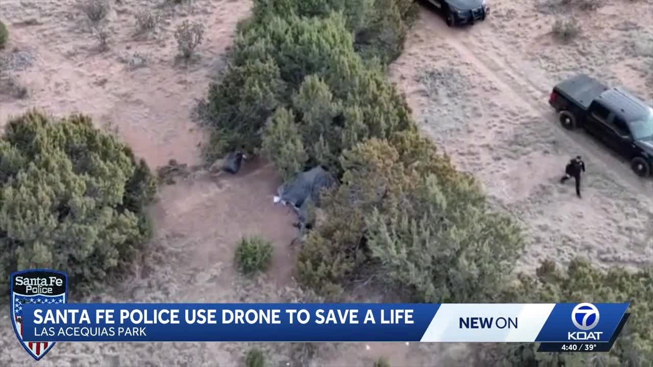 Drone helps save a life in Santa Fe