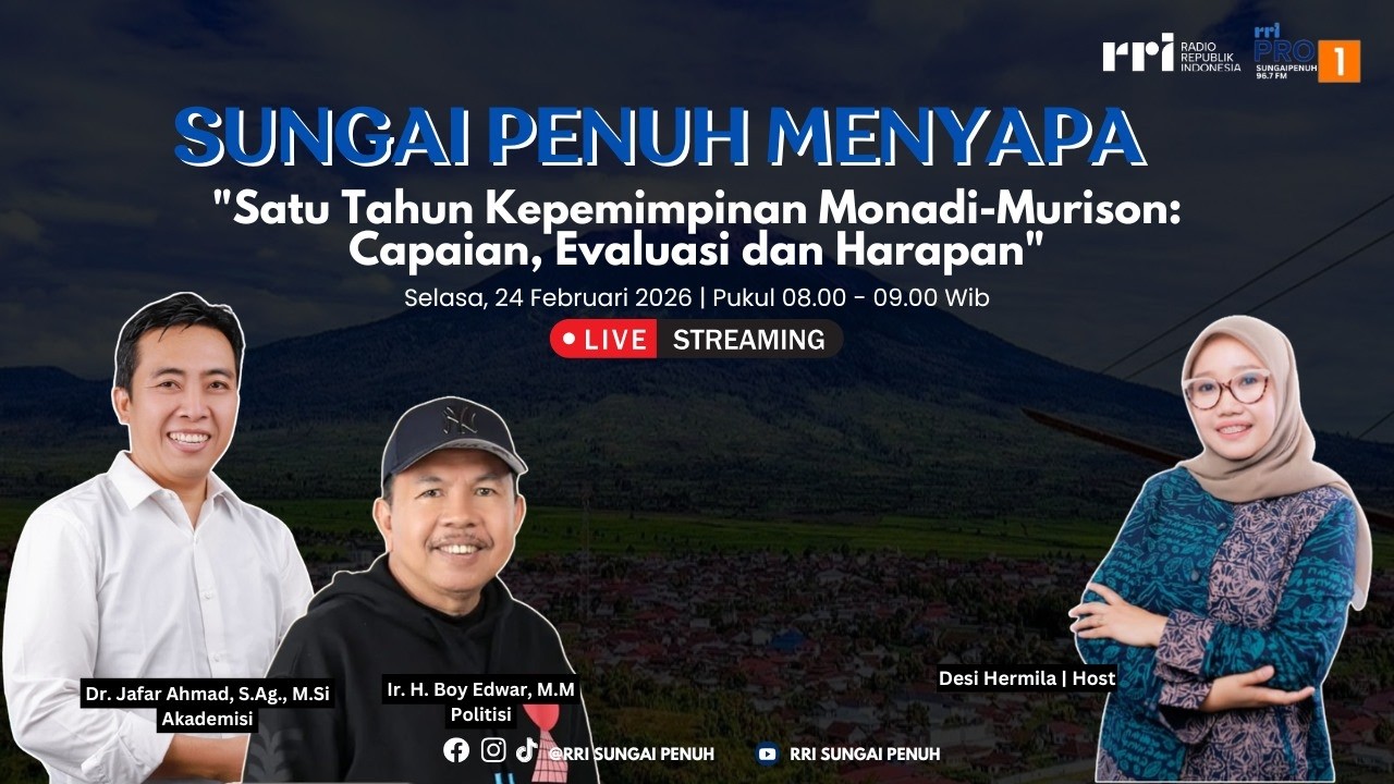 🔴[LIVE] SUNGAI PENUH MENYAPA - 