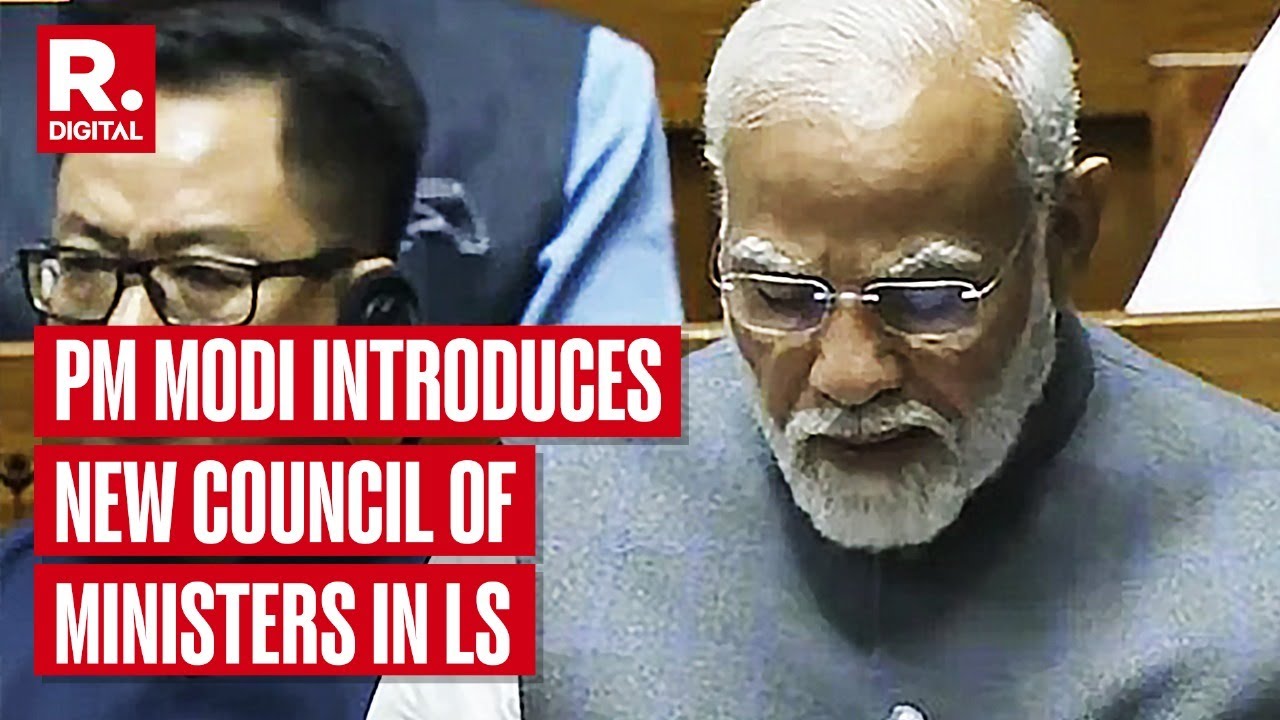 Lok Sabha Session 2024: PM Narendra Modi Announces The Council Of Ministers In Lok Sabha