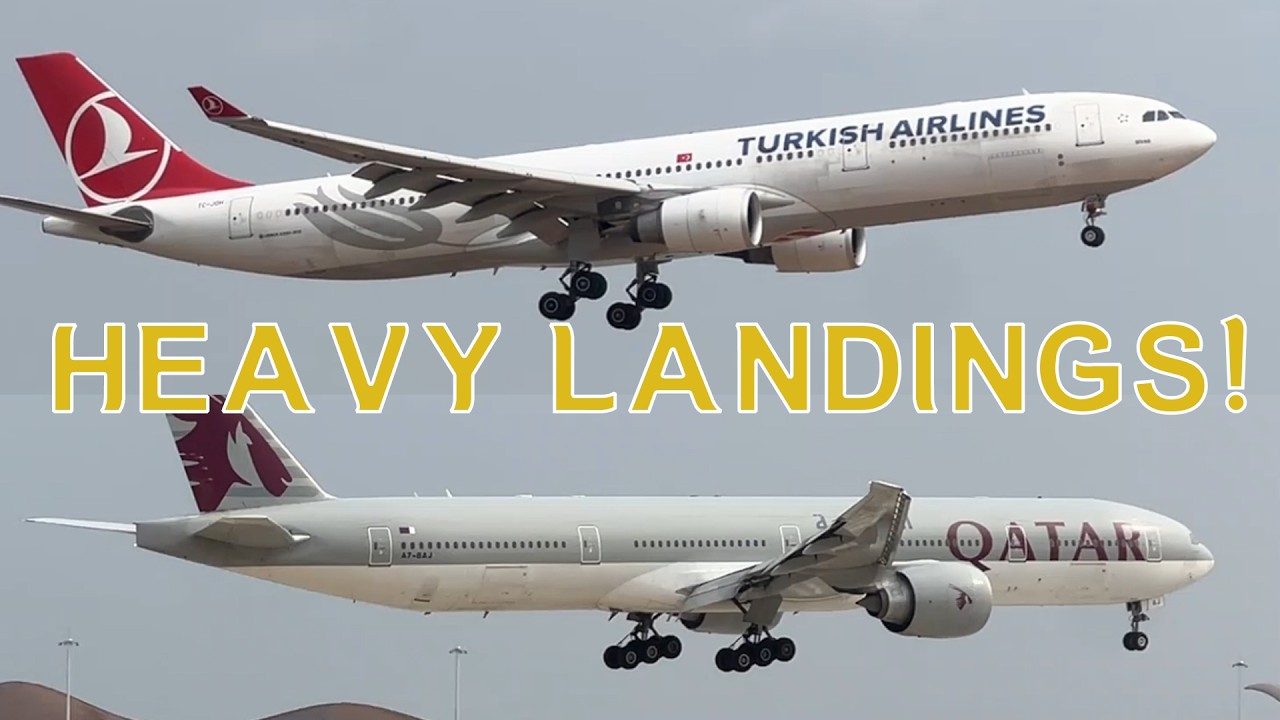 Epic Airplane Landings at KTI | Qatar, Turkish Airlines, Air Cambodia & More!