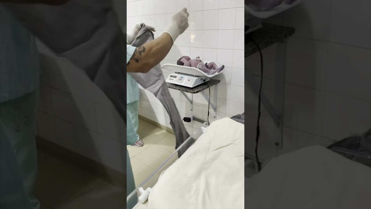 REANIMA&Ccedil;&Atilde;O NEONATAL AO VIVO - MINUTO DE OURO (GOLDEN MINUTE) @dr_joel_burgos