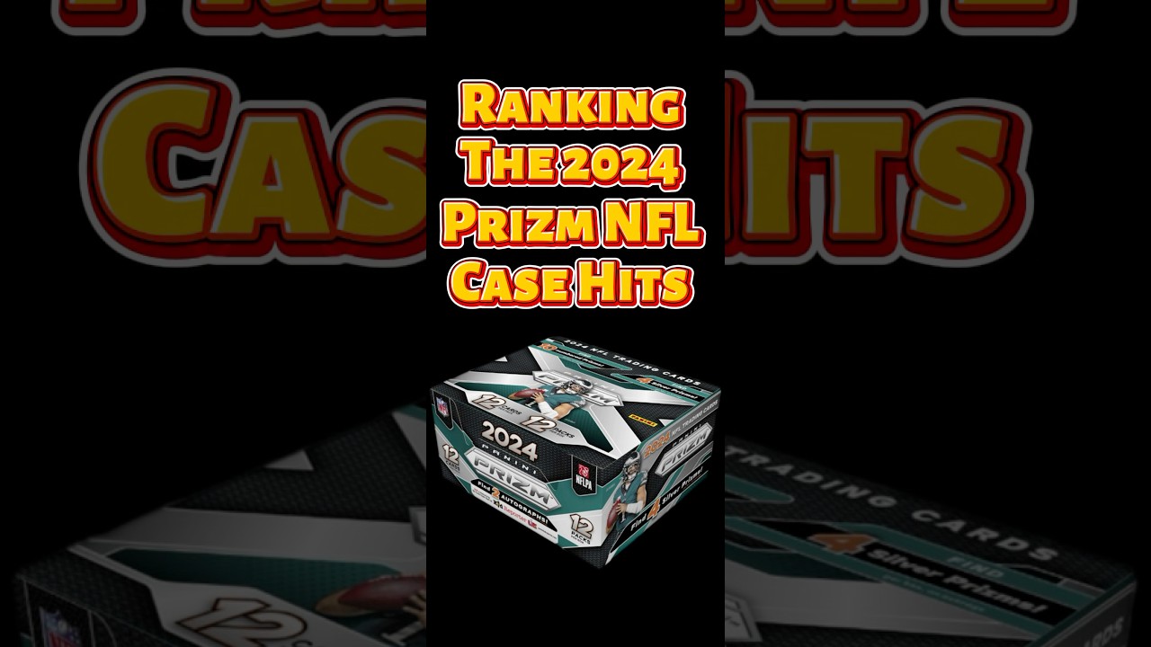 Case Hit Ranking 2024 Panini Prizm NFL Football #footballcards #prizmfootball #casehit #panini