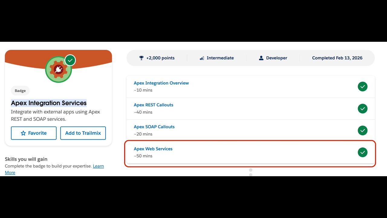 Apex Web Services | Apex Specialist Superbadge