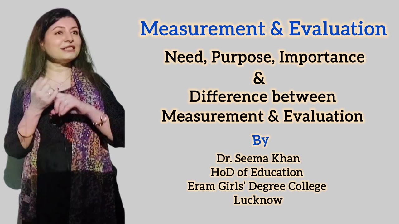 Measurement & Evaluation in Education:Need, Purpose, Importance and Difference B.Ed.|M.Ed.|CTET #NET