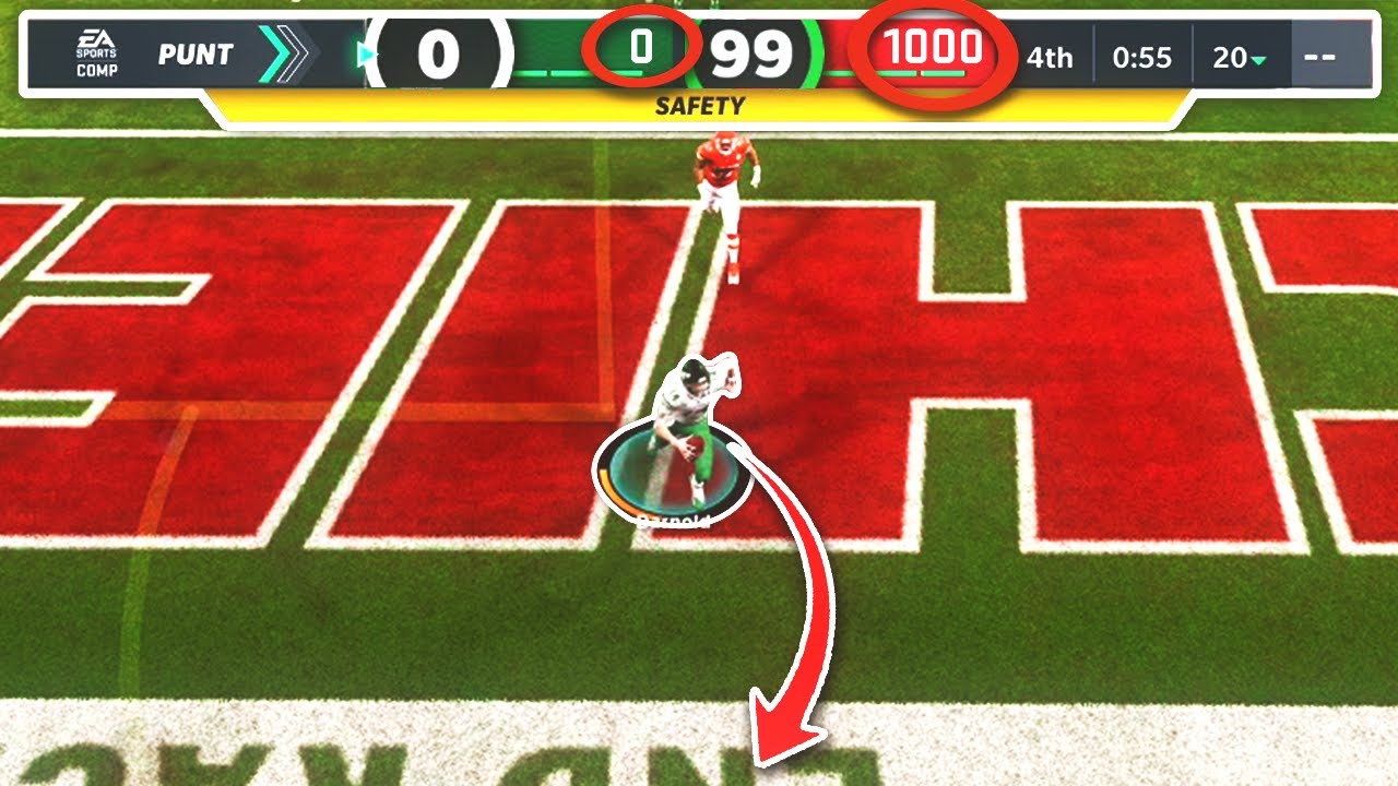 Что происходит, когда команда с OVR 99 играет с командой с OVR 0 в Madden 21?