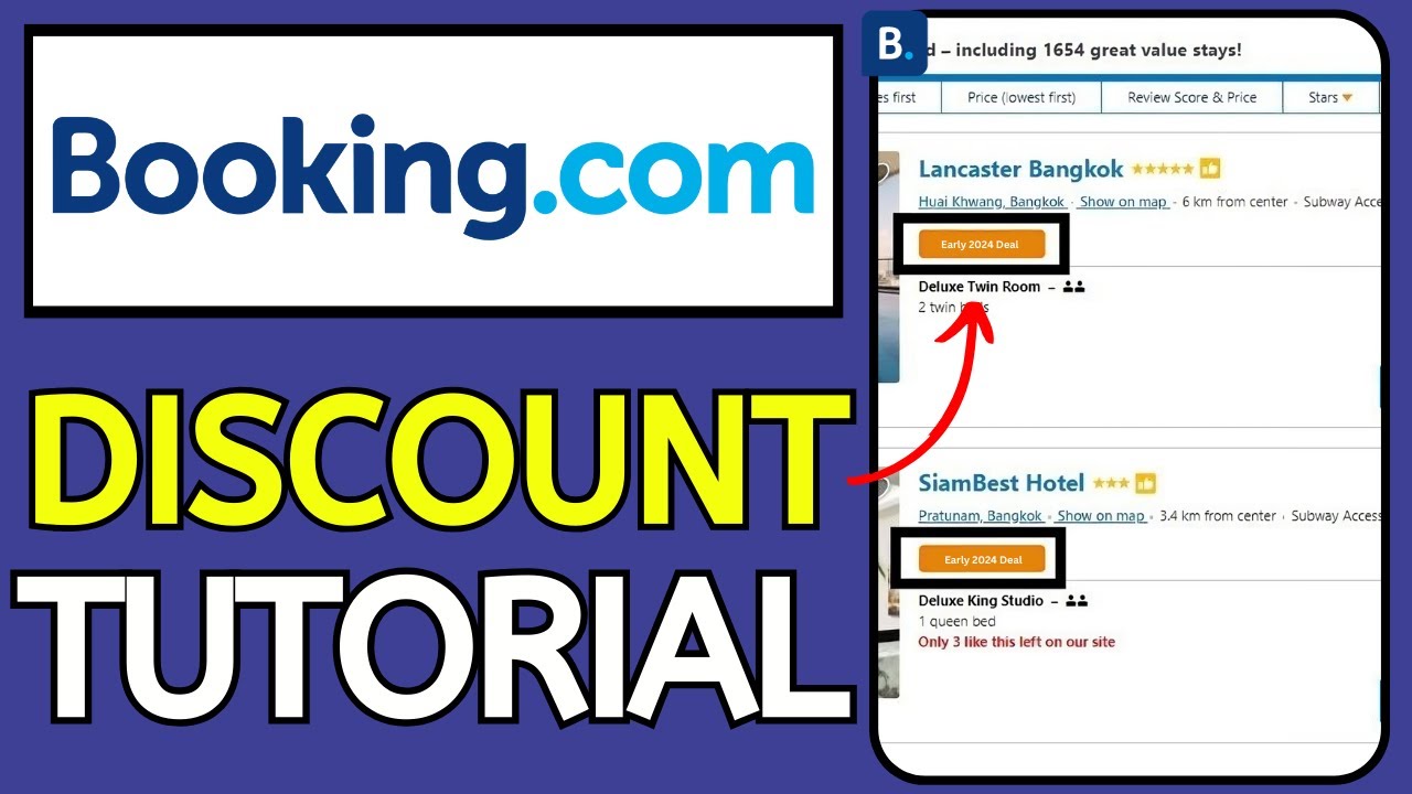 How to Get Promo Deals in Booking.com (2024) - Discount Codes