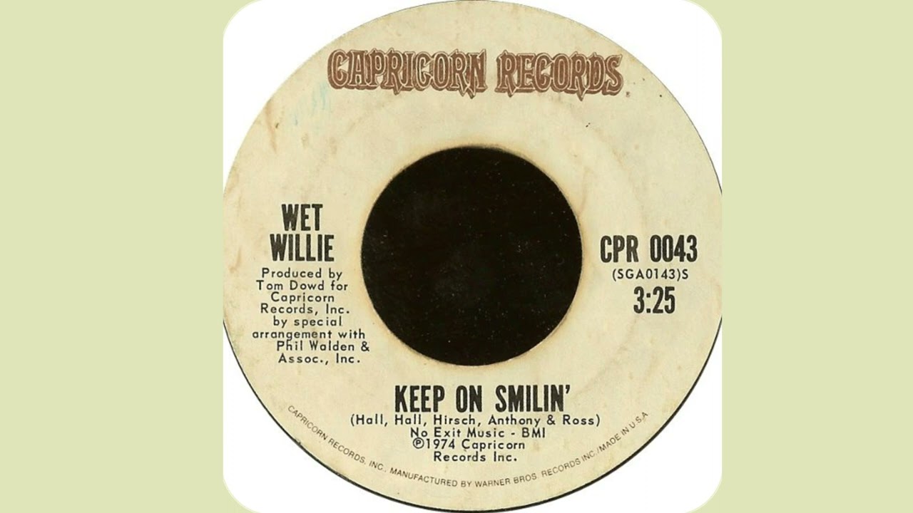 Wet Willie "Keep On Smilin'" (1974) 4K HD (Single Version)