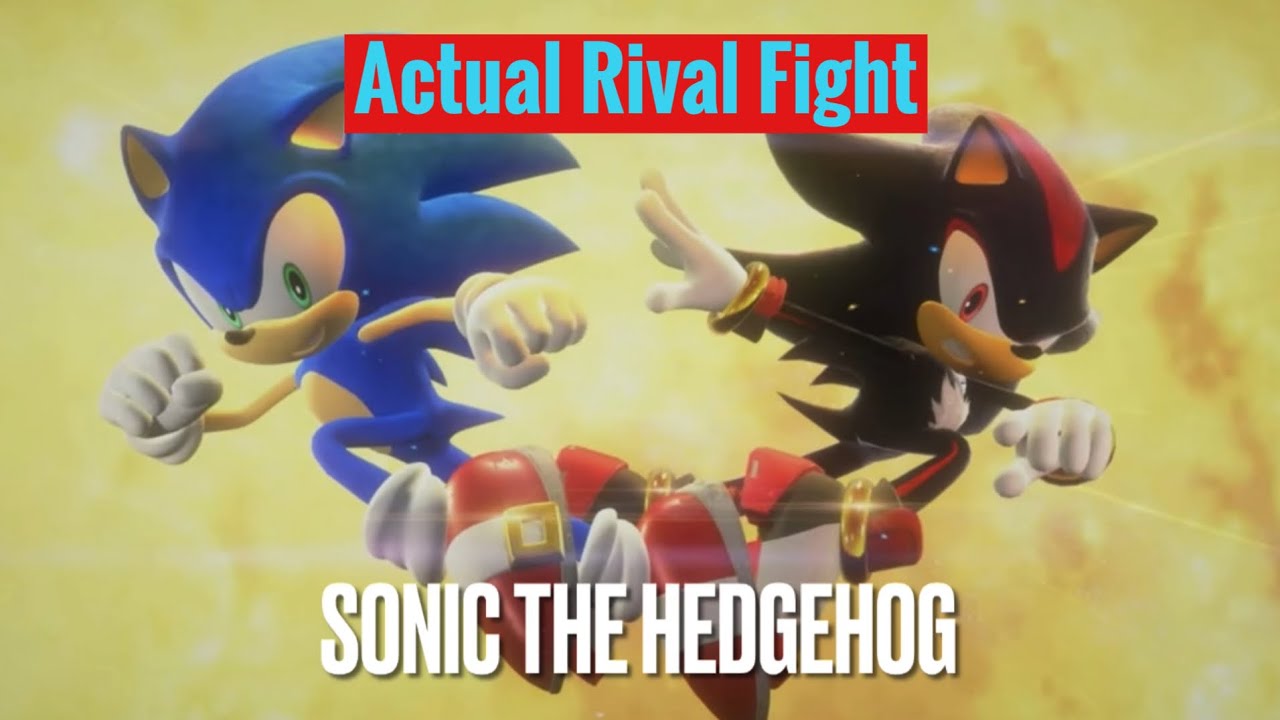 Sonic X Shadow Generations - Sonic Rival Fight!
