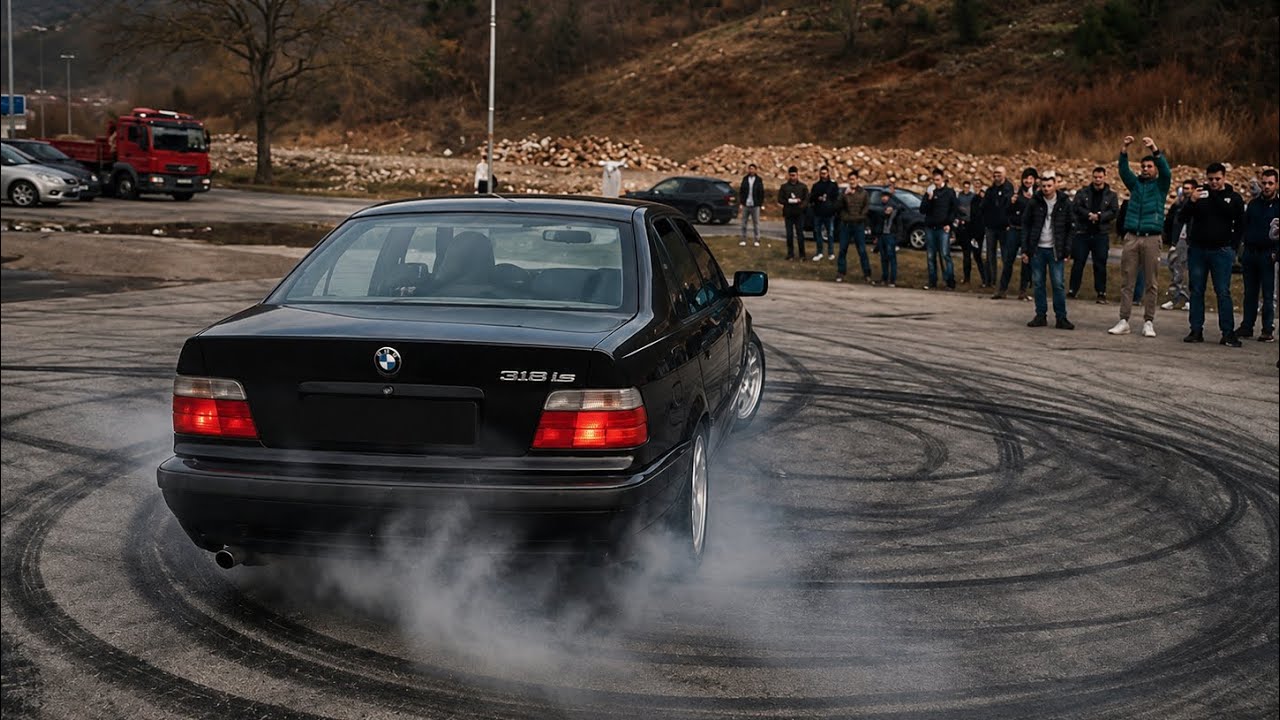 BMW E36 318is - Donuts & Burnout