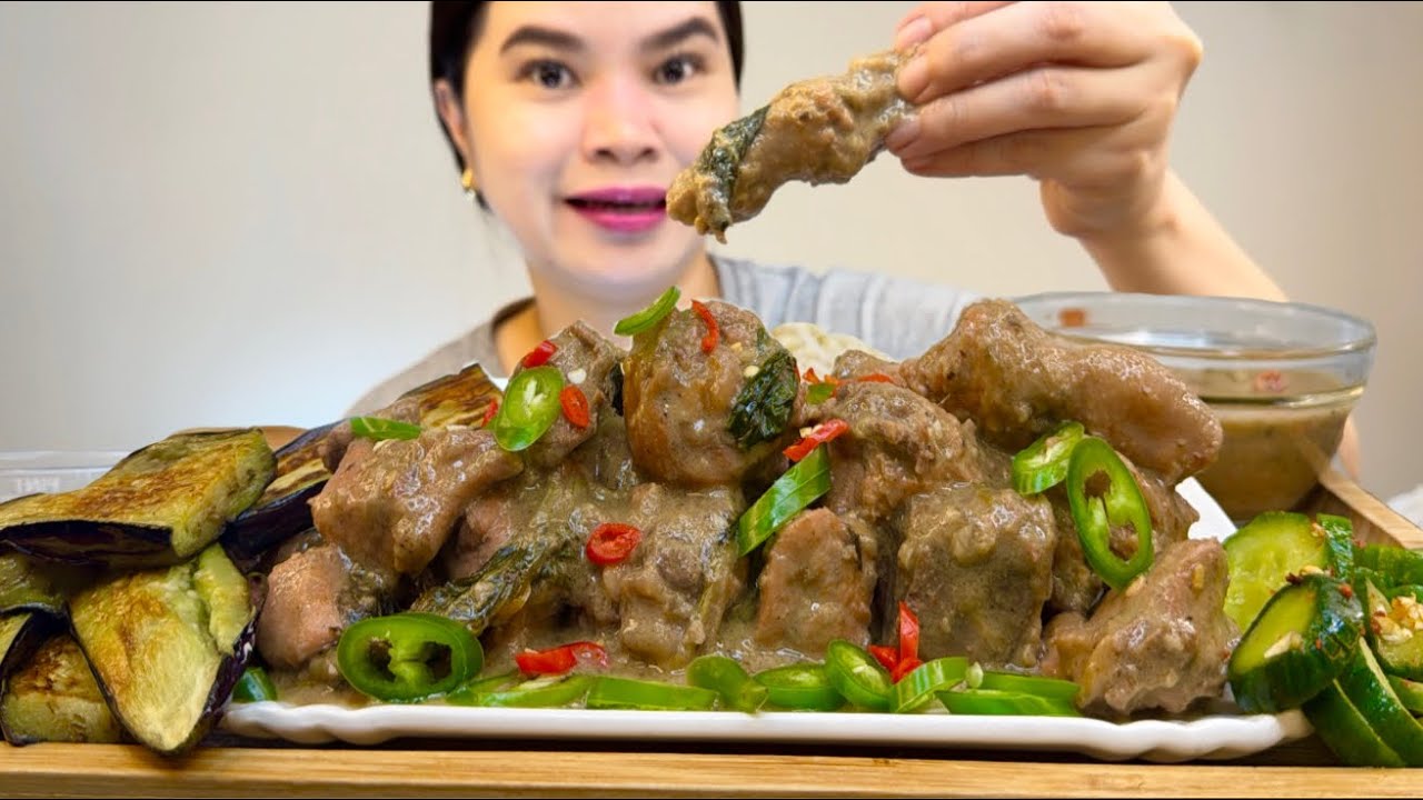 SPICY BICOL EXPRESS | MUKBANG PHILIPPINES | MUKBANG ASMR | HANIMACE TV