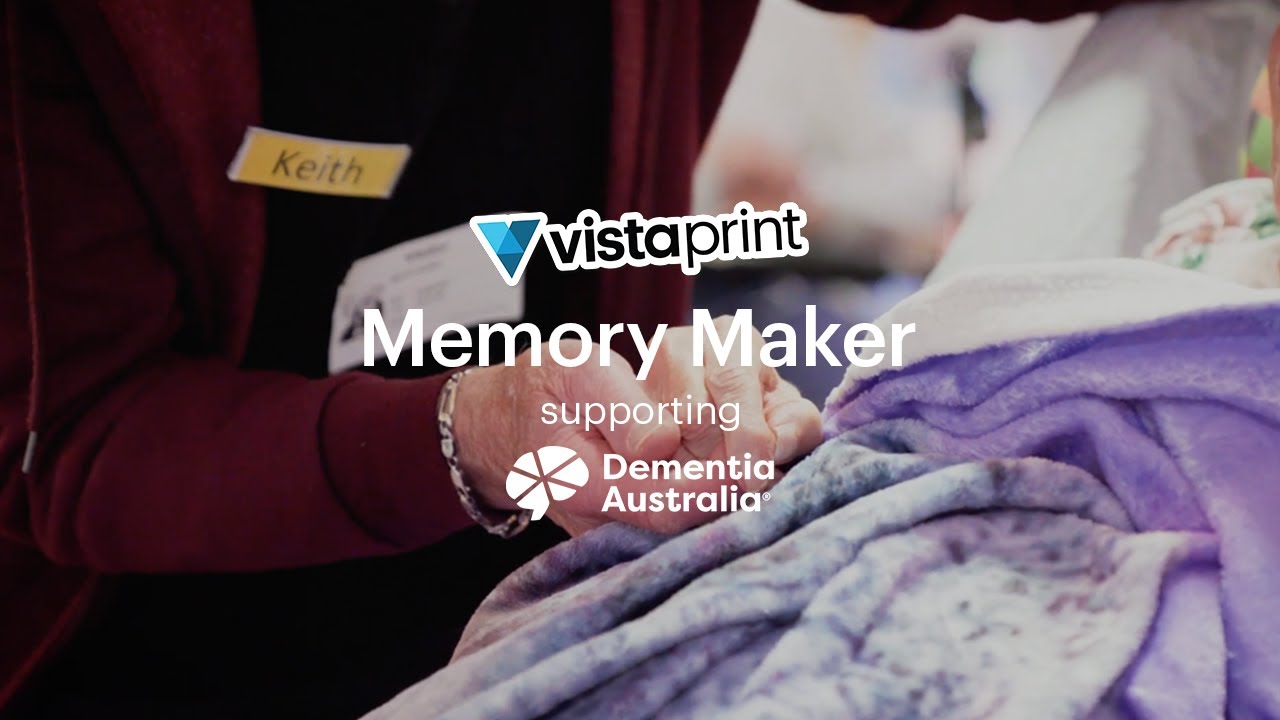 Memory Maker | A Dementia Australia and VistaPrint Partnership