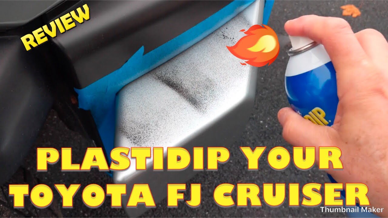 Plastidip your Toyota FJ Cruiser