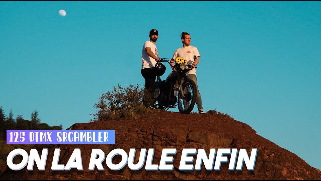 8. Mon SCRAMBLER est enfin terminé !! 125 DTMX