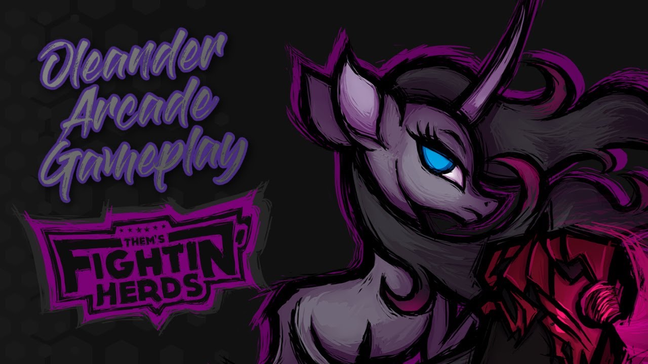 Them's Fightin' Herds: Oleander Arcade Gameplay