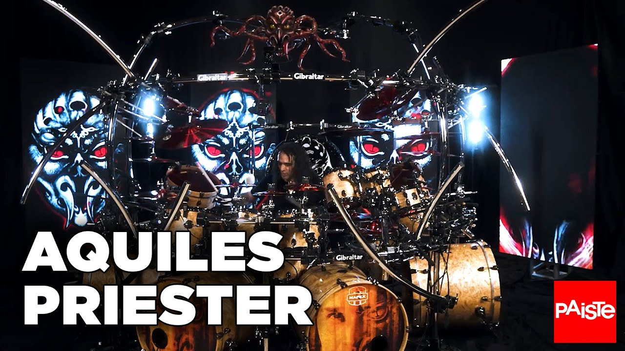 PAISTE CYMBALS - Aquiles Priester (Face Of The Storm)