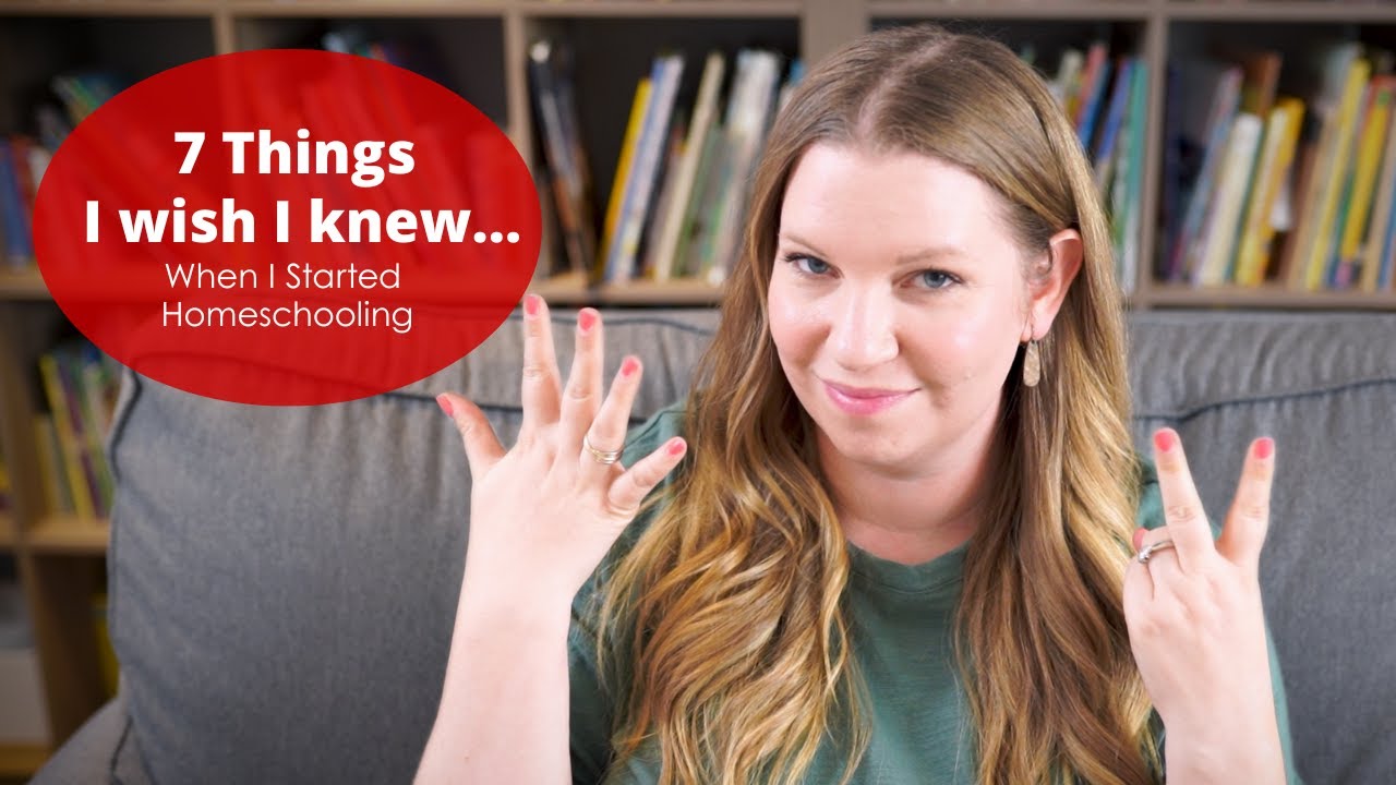 7 Things I Wish I Knew...before I Started Homeschooling | New Homeschool Advice |  Raising A to Z