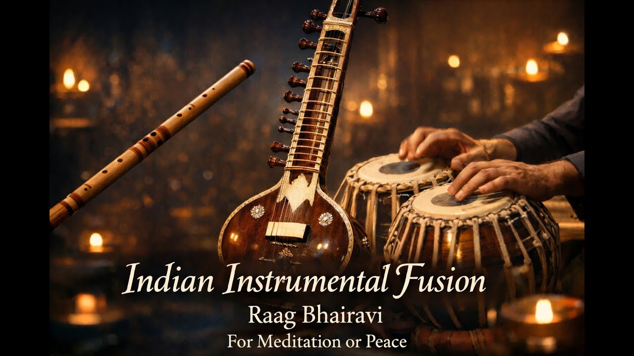 Relaxing Indian Classical Music | Meditation, Yoga & Sleep | Flute , Sitar , Table Fusion