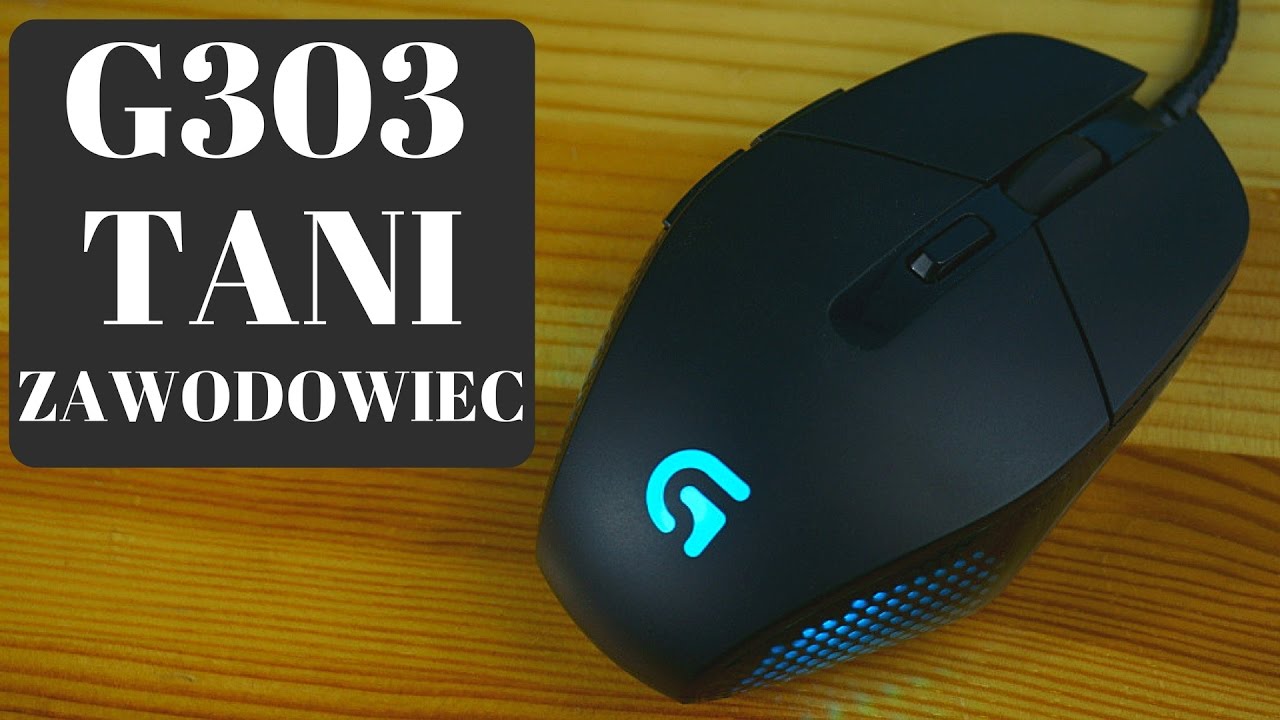 Logitech G303 Daedalus Apex - tania mysz dla graczy