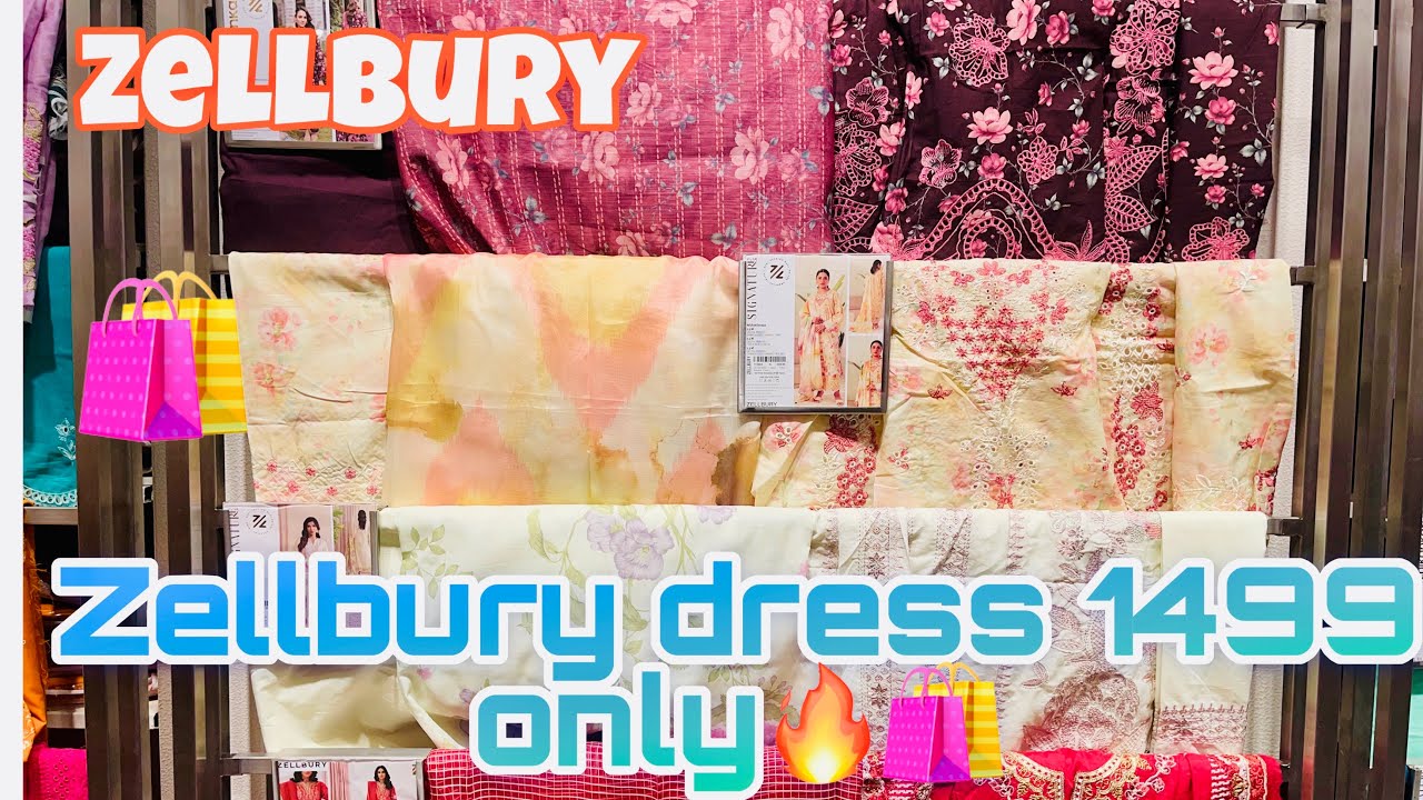 Zellbury mein ai Haseen Eid Collection🛍️Zellbury New Arrival 2026 Today😱Zellbury dress 1499 only🔥
