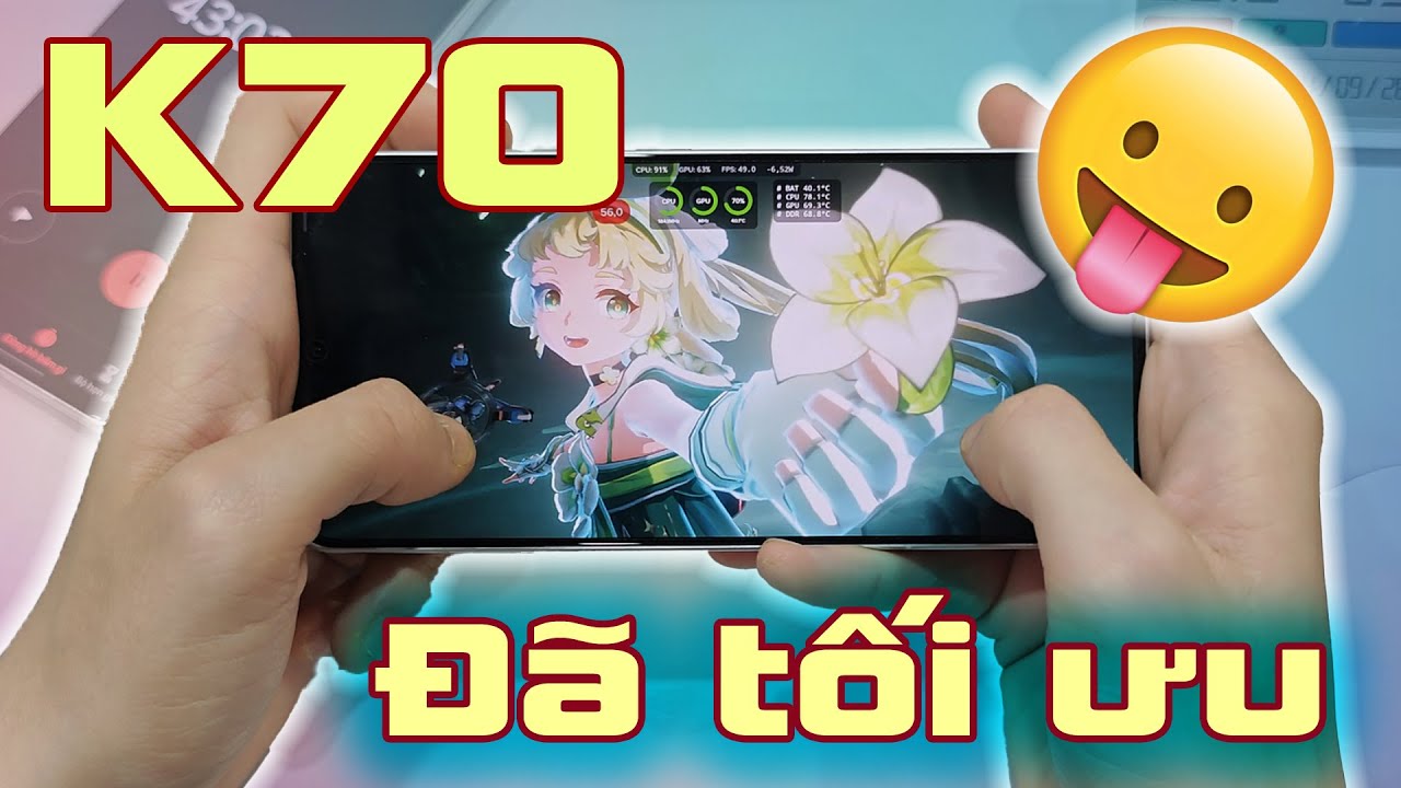 Redmi K70 sau UPDATE - Game nhẹ cực ngon Nhưng ..... Vẫn N&Oacute;NG!!