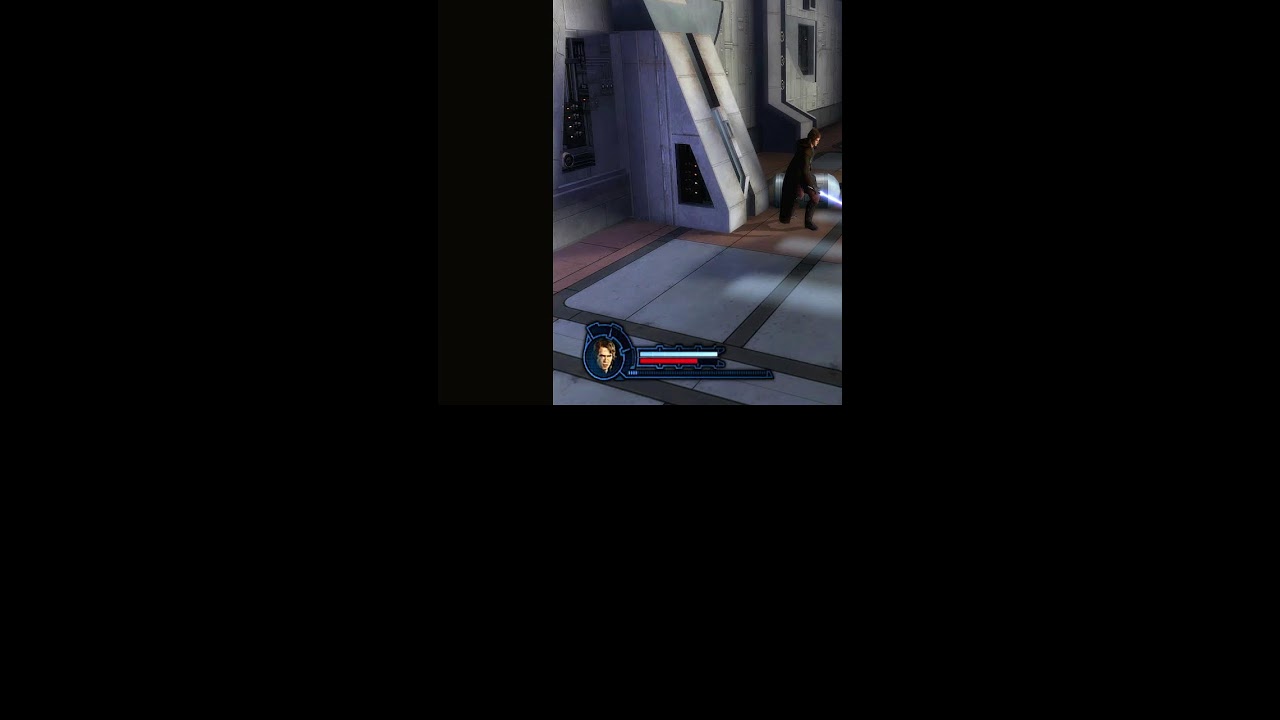 Attempting to play the Revenge of the Sith video game