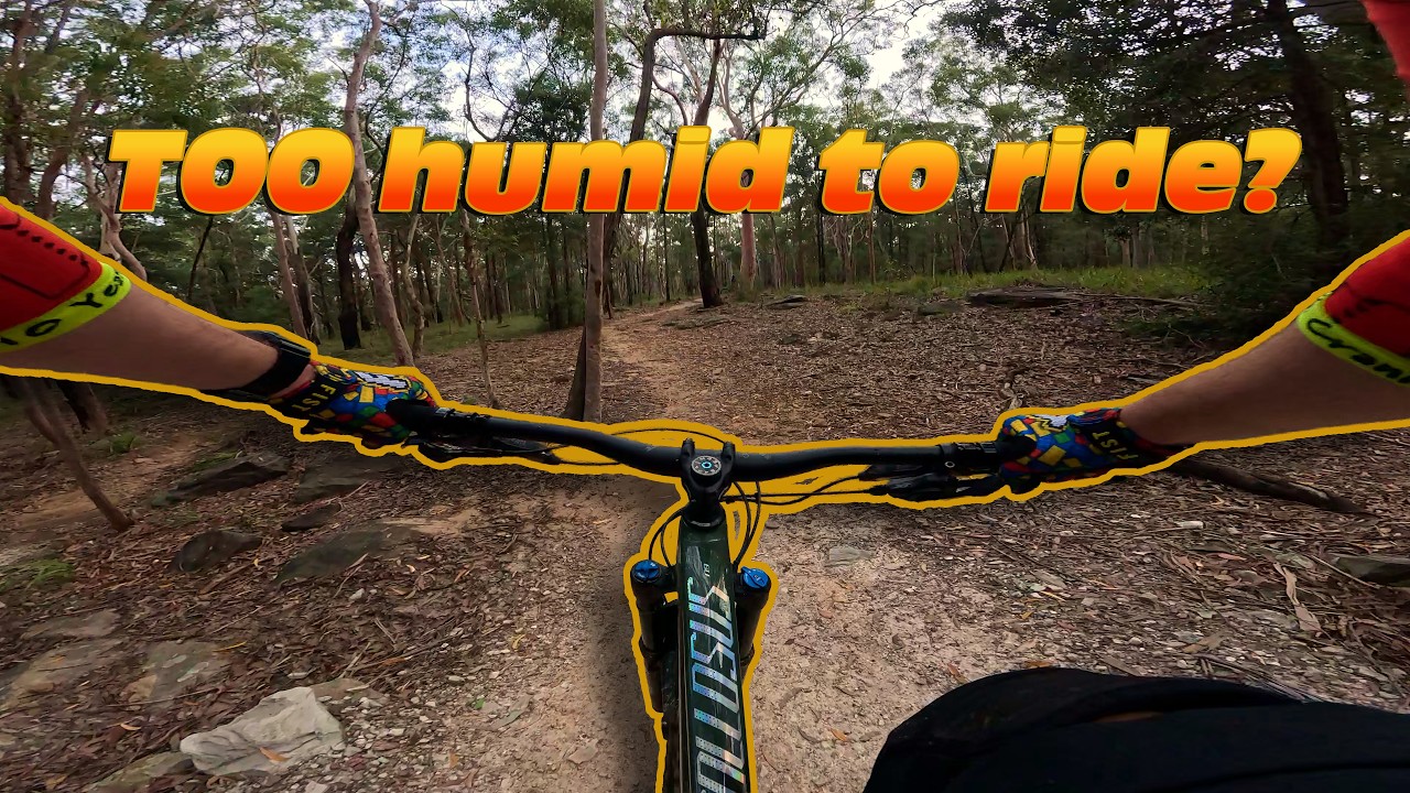 Too humid to ride? A morning pedal at mill creek!