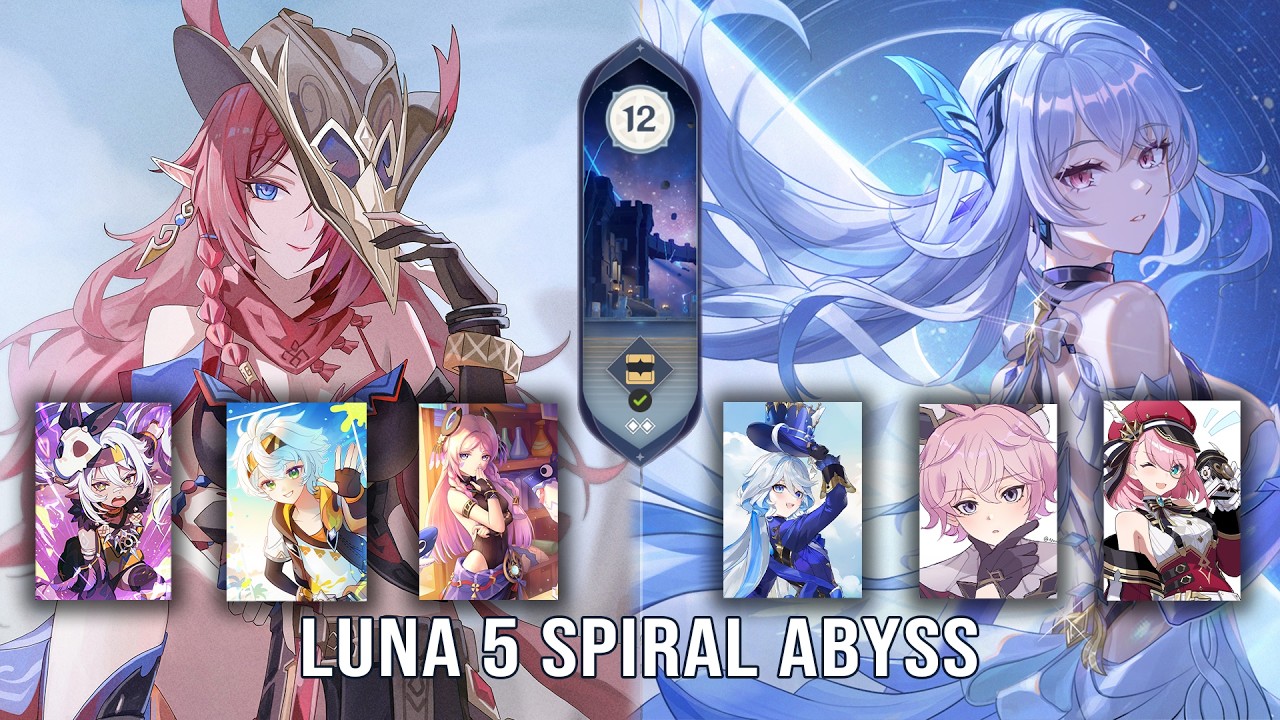 NEW SPIRAL ABYSS 6.4! | C0 Chasca & C0 Skirk  Carry No Escoffier| Genshin Impact