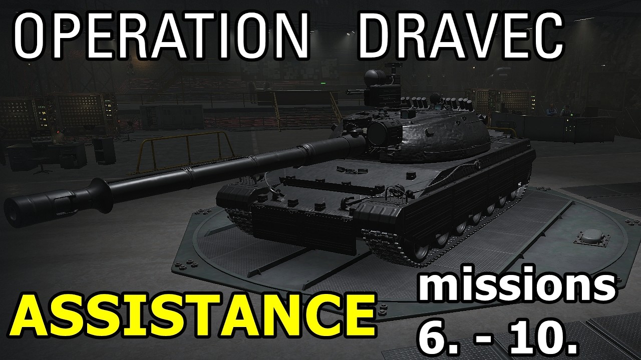 World of Tanks | Dravec Assistance Missions 6. to 10. guide