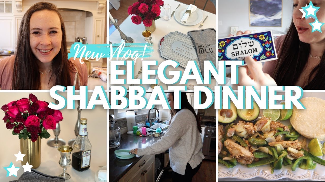 *NEW* Get it ALL Done for Shabbat With Me! ELEGANT SHABBAT DINNER for HUSBAND & WIFE