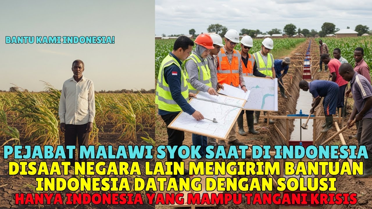 Dunia Sibuk Bagi Bantuan, Indonesia Diam-Diam Bangun Jalan: Inilah yang Terjadi di Malawi