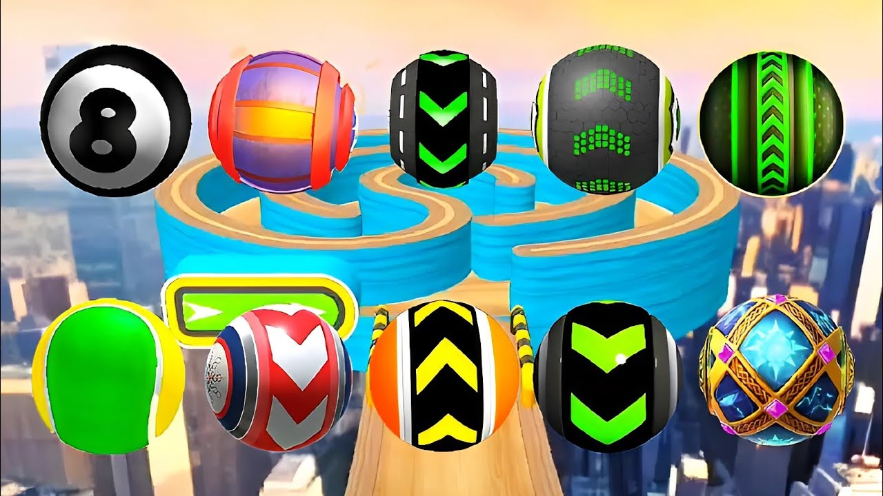 🔥 Going Balls VS Rolling Balls VS Blast Balls  Electrifying SpeedRun Gameplay Part 87