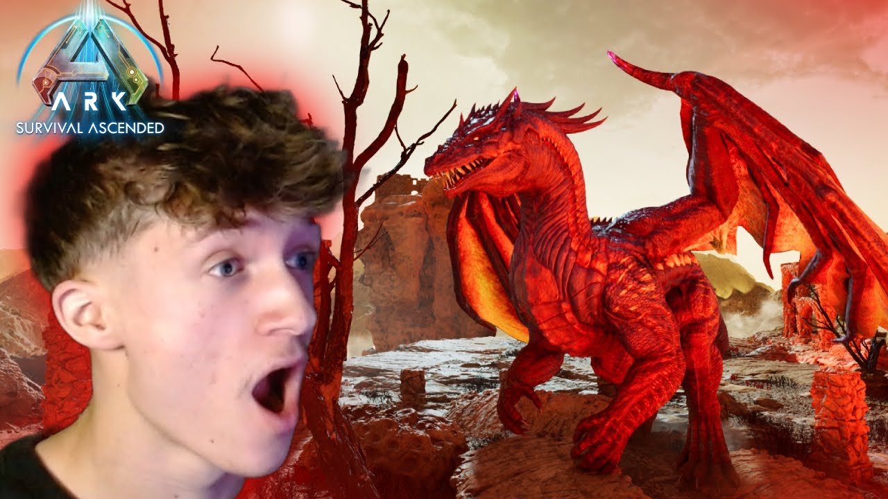 J'Affronte le Monstrueux Dragon 🐉!!! Ark Survival Ascended [Ep44]