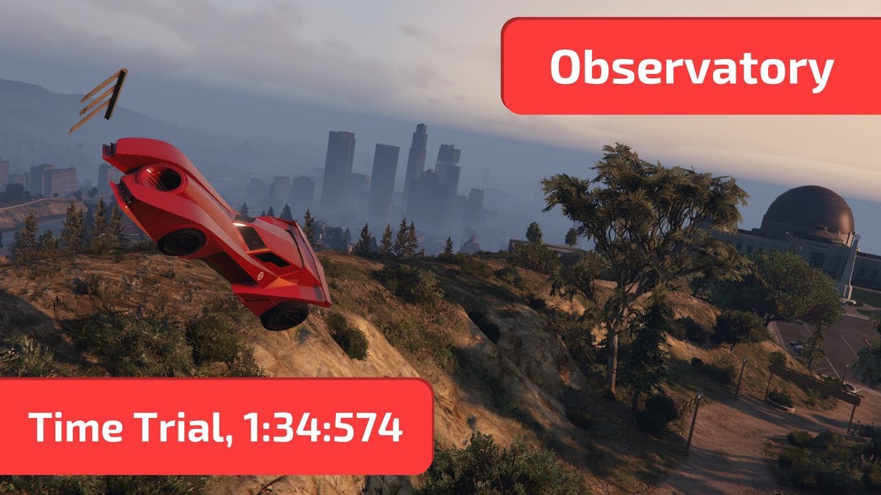 GTA Online - Observatory (Time Trial, 1:34.574) Vigilante