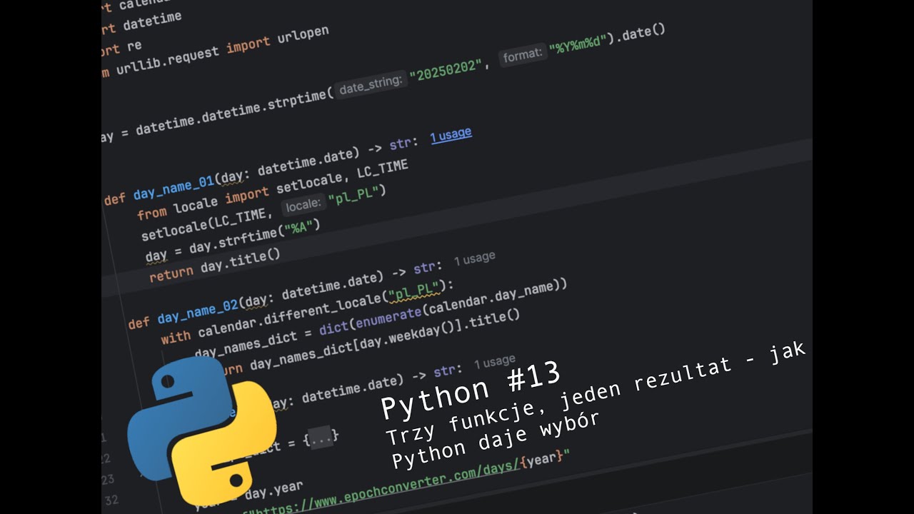 Prosty Python #13 - Trzy funkcje, jeden rezultat – jak Python daje wybór