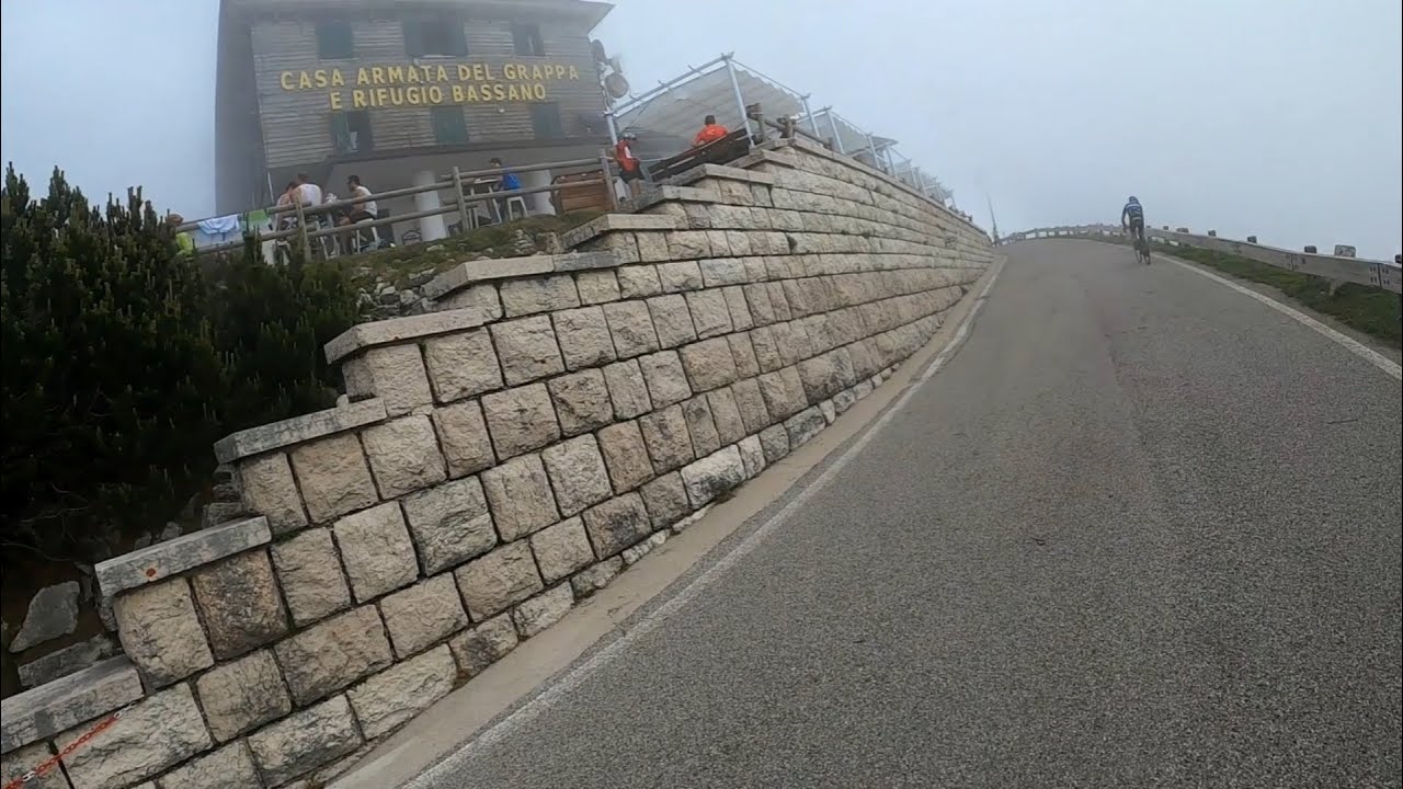 Cima Grappa da Seren del Grappa - in bici (partenza da treviso) #FINO ALLA FINE