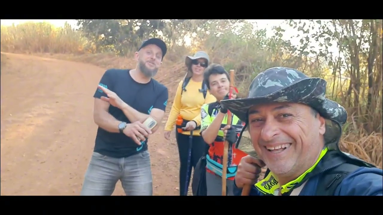 1° dia Caminho da Fé caminhando ÁGUAS DA PRATA À ANDRADAS